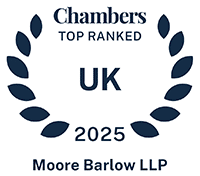 Moore Barlow LLP Top Ranked CHAMBERS UK 2025